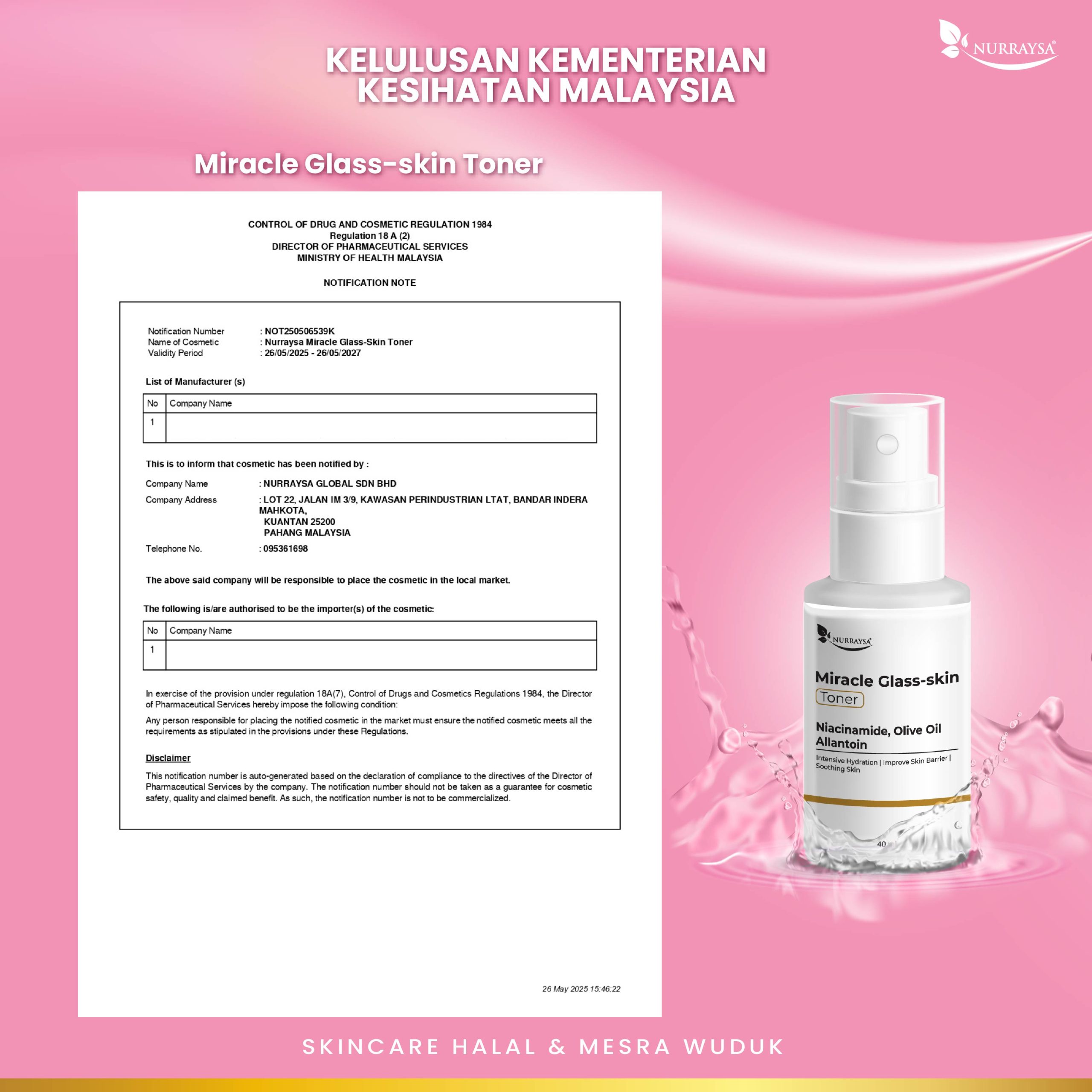 Miracle Glass-Skin Toner