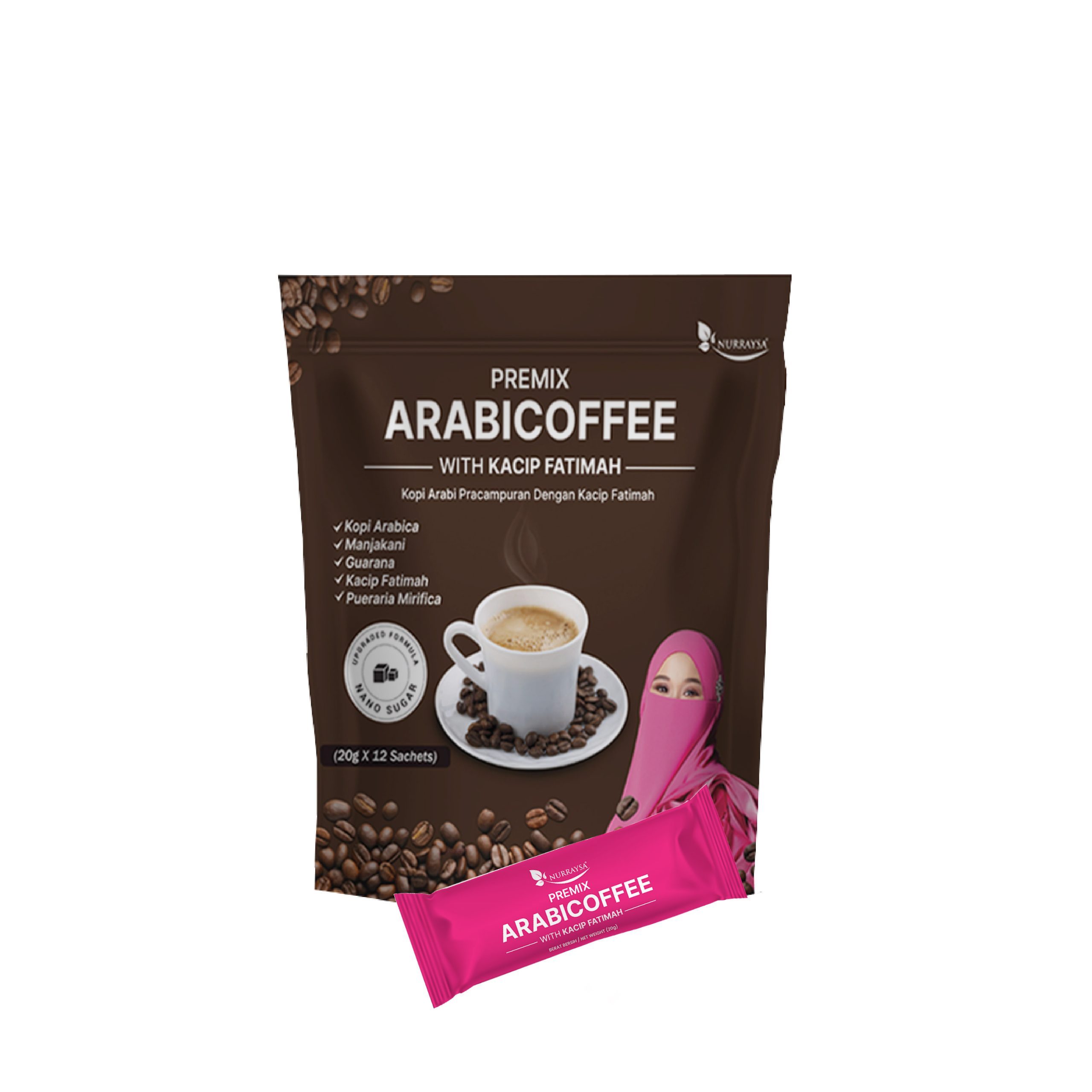 Premium Arabi Coffee with Kacip Fatimah Premium Arabi Coffee with Kacip Fatimah