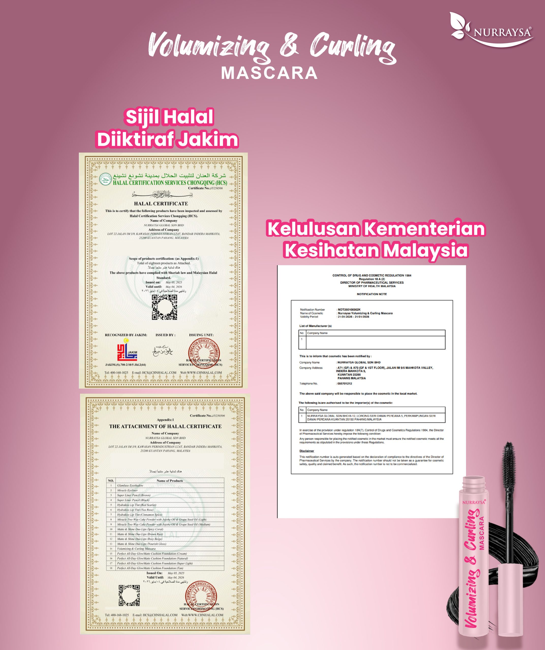 Volumizing & Curling Mascara