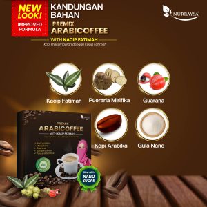 Premium Arabi Coffee with Kacip Fatimah