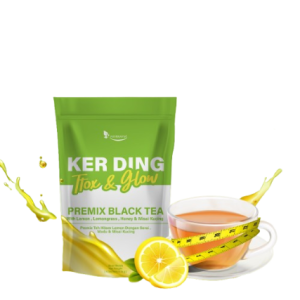 Ker Ding Ttox & Glow (Premix Black Tea with Lemon, Lemongrass, Honey & Misai Kucing)