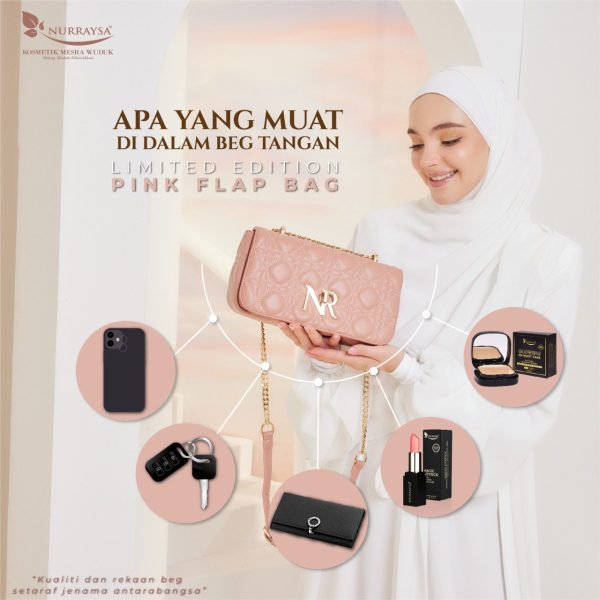 Nurraysa Pink Flap Bag