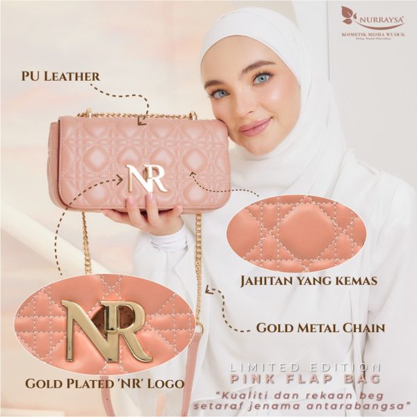 Nurraysa Pink Flap Bag