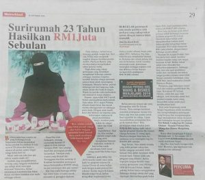 Surirumah Nurraysa 1juta Sebulan umur 23