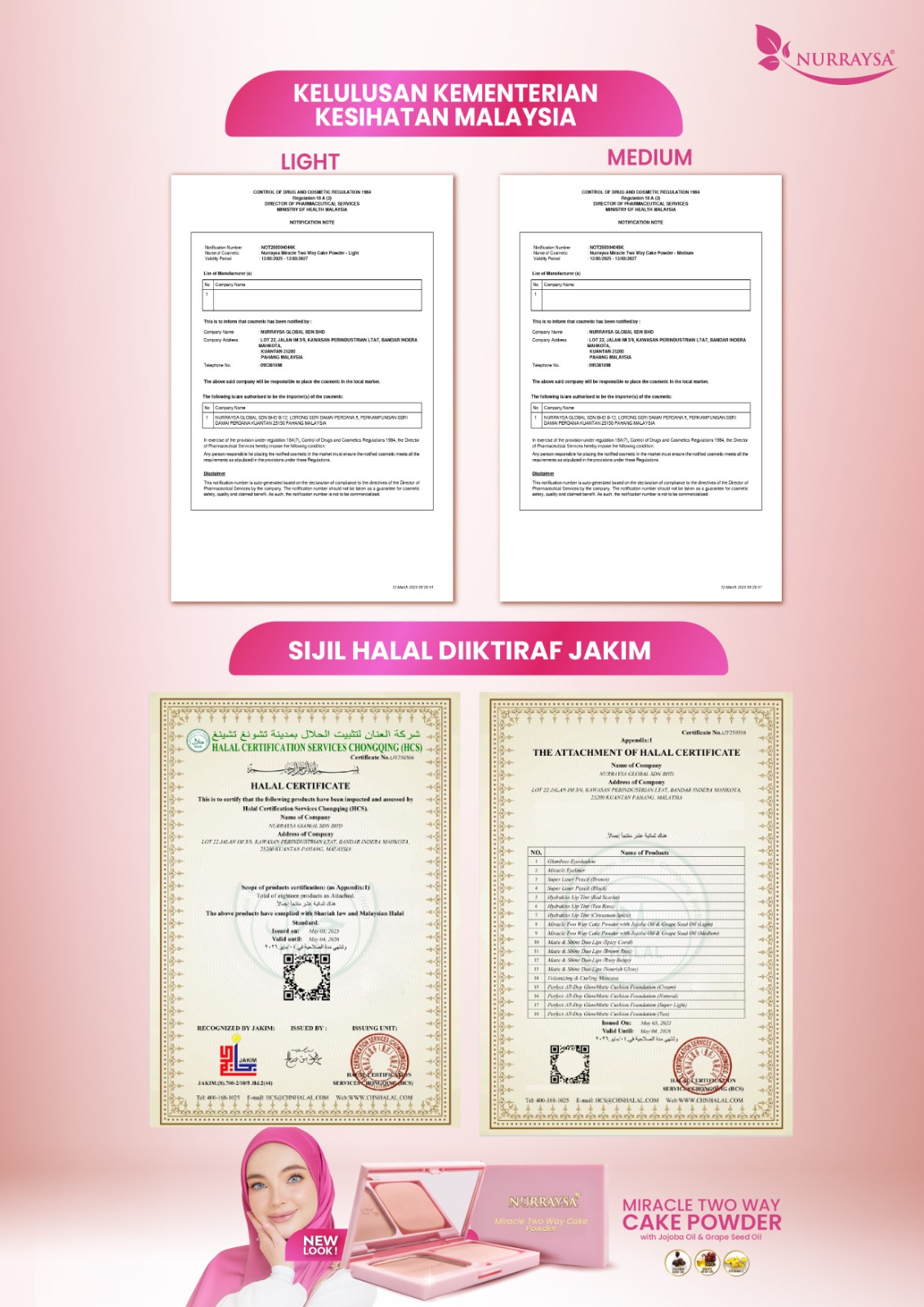 Miracle Two Way Cake