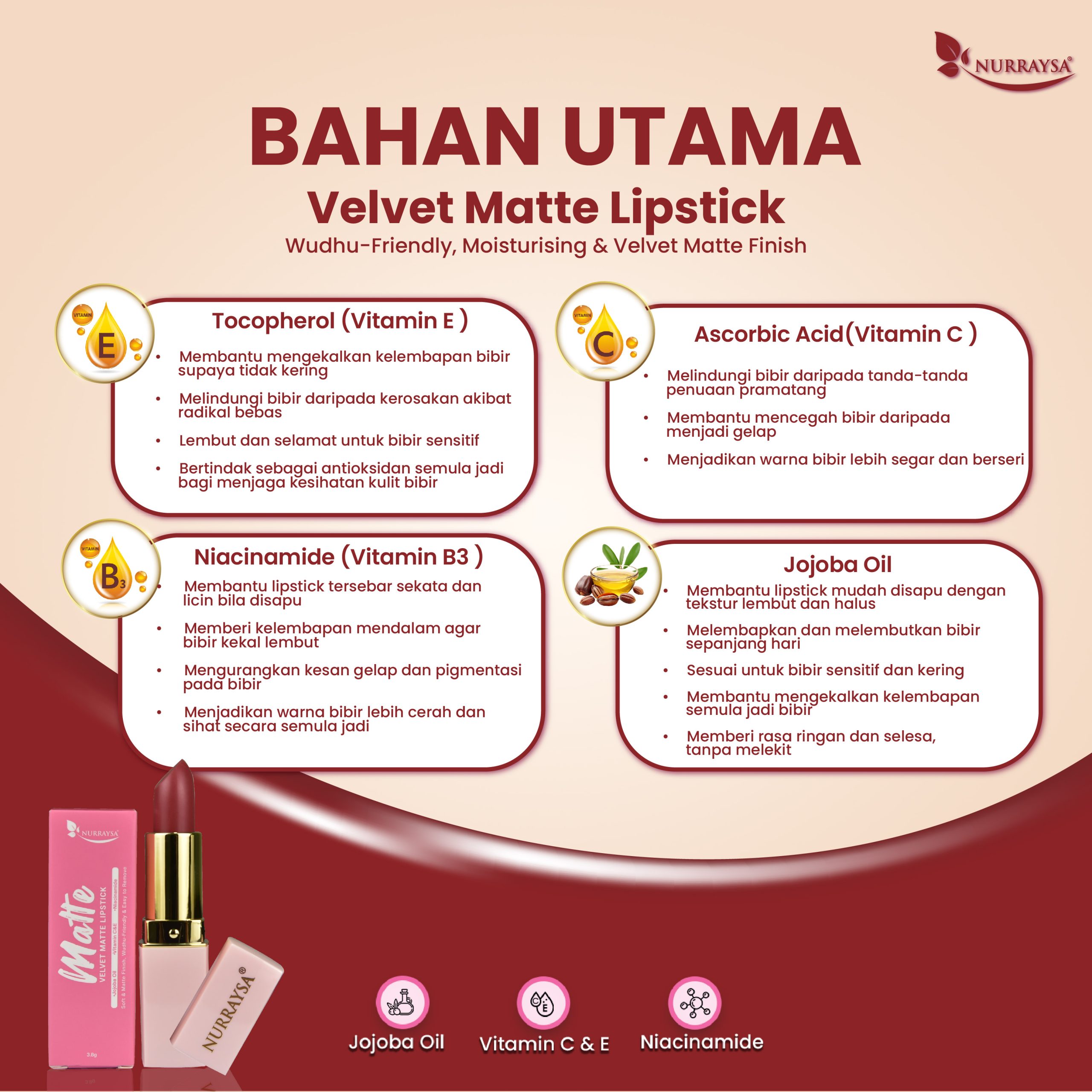 Velvet Matte Lipstick03 Velvet Matte Lipstick