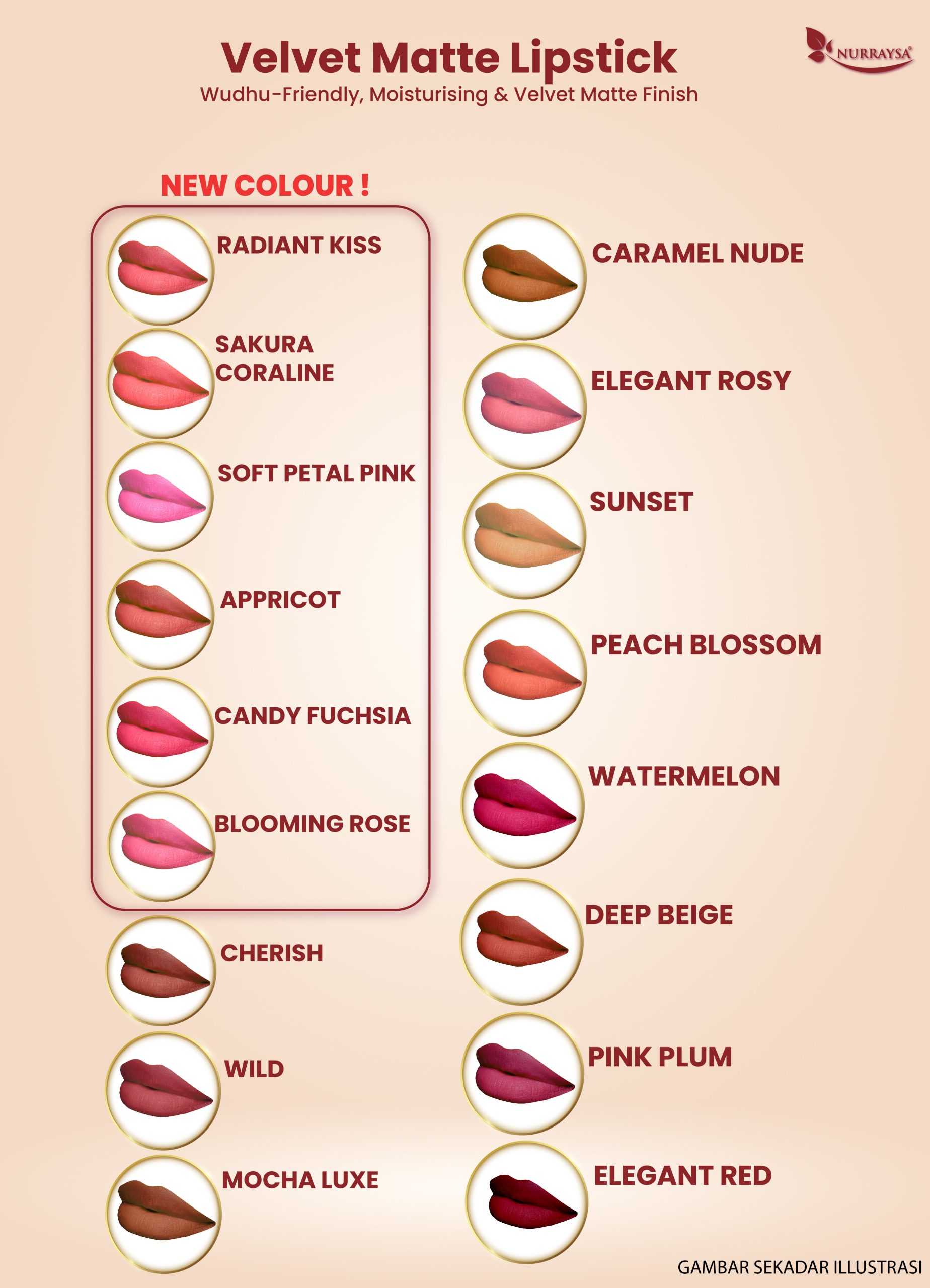 Velvet Matte Lipstick 14 Velvet Matte Lipstick