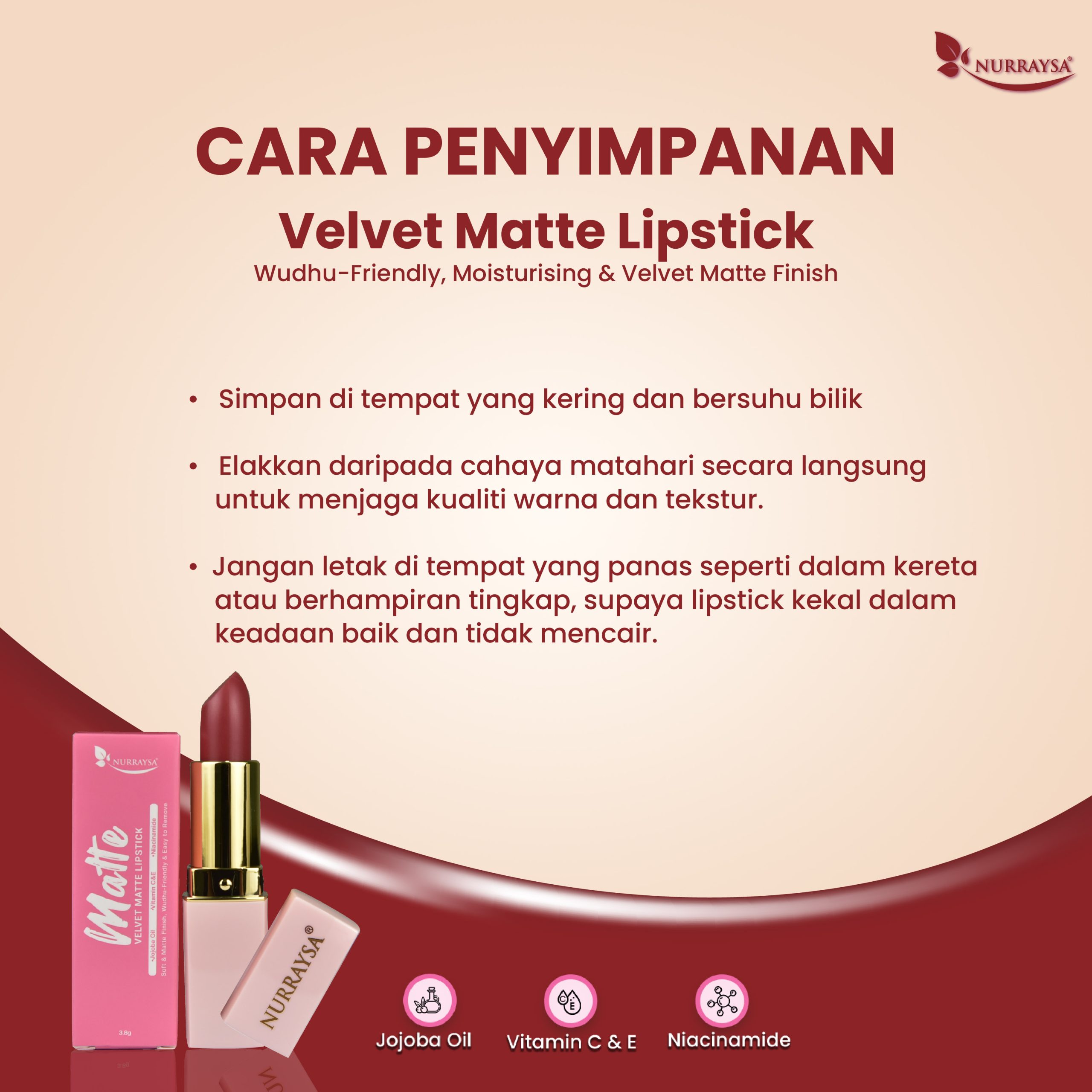Velvet Matte Lipstick01 Velvet Matte Lipstick